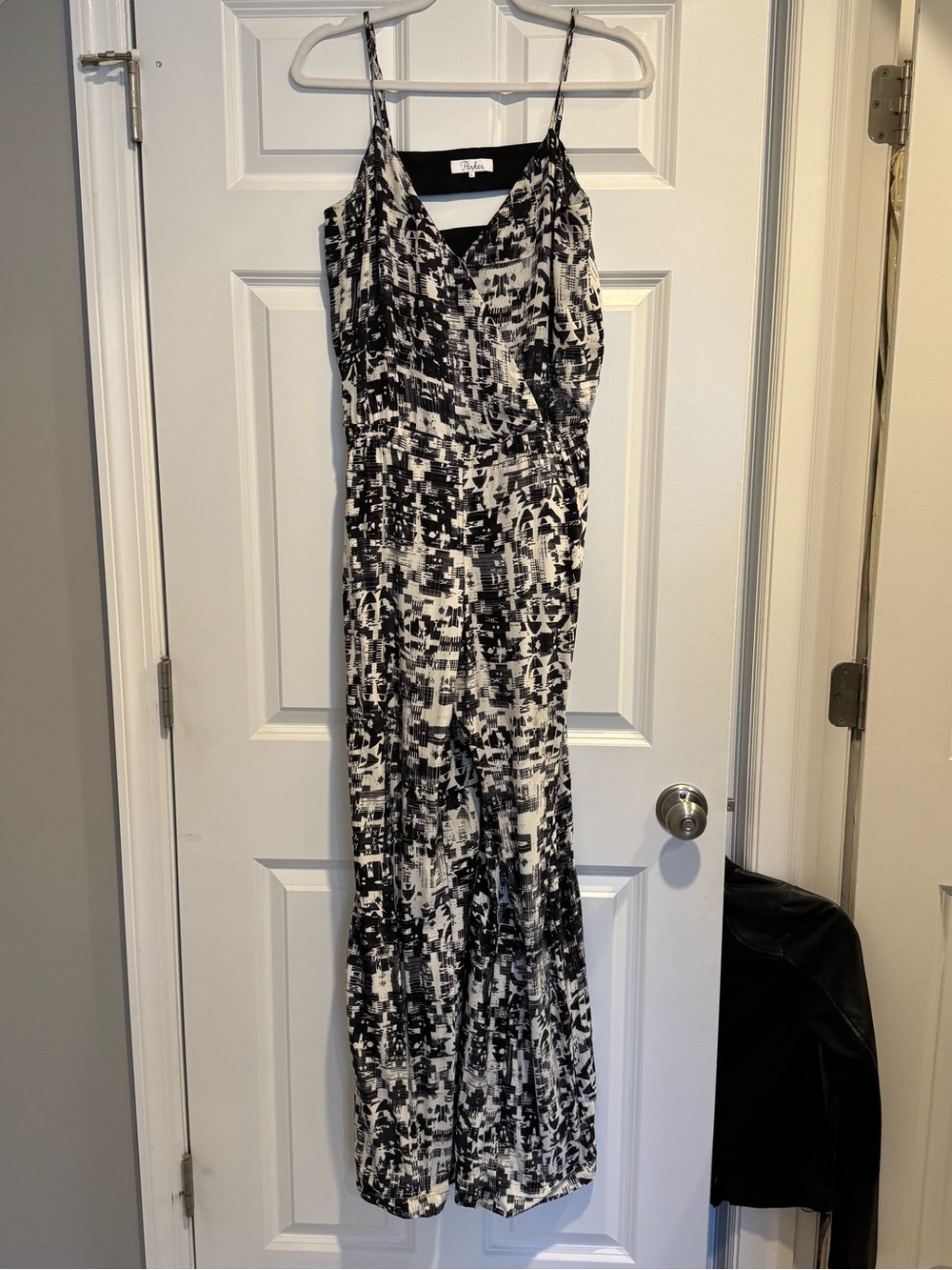 Parker NYC printed silk jumpsuit